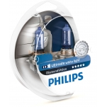 Автолампа Philips H1  Diamond Vision, 5000K, 2 шт (12258DVS2)